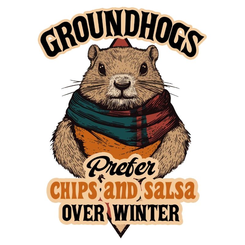 Groundhogs Prefer Chips And Salsa Over Winter