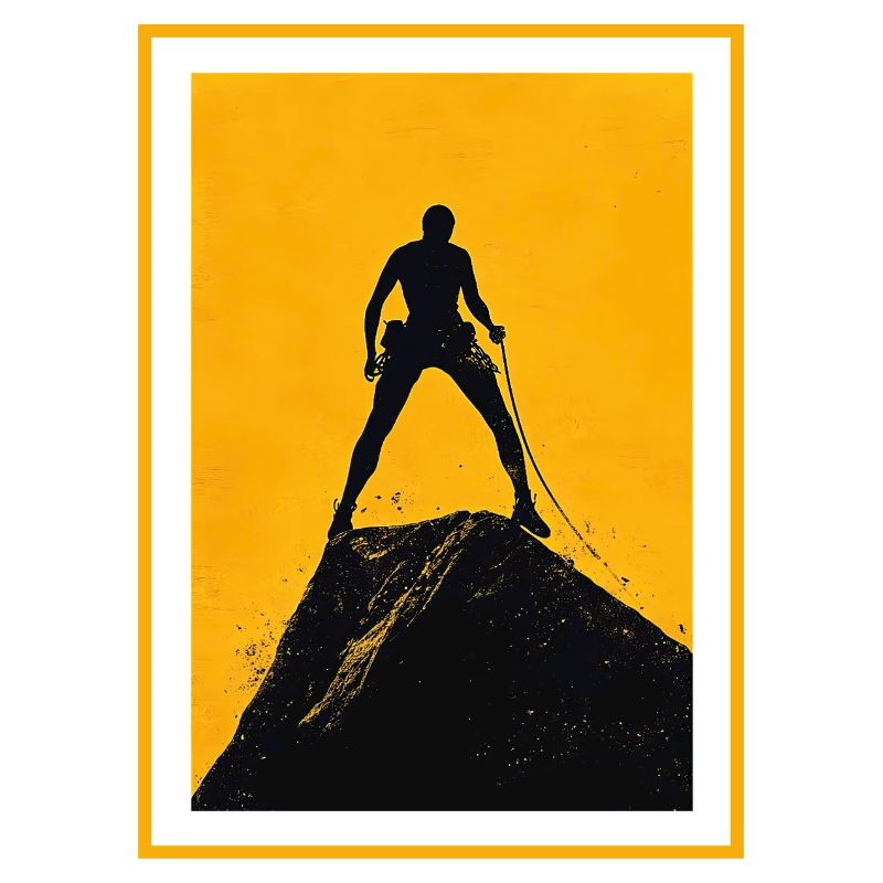 Attention! Climber