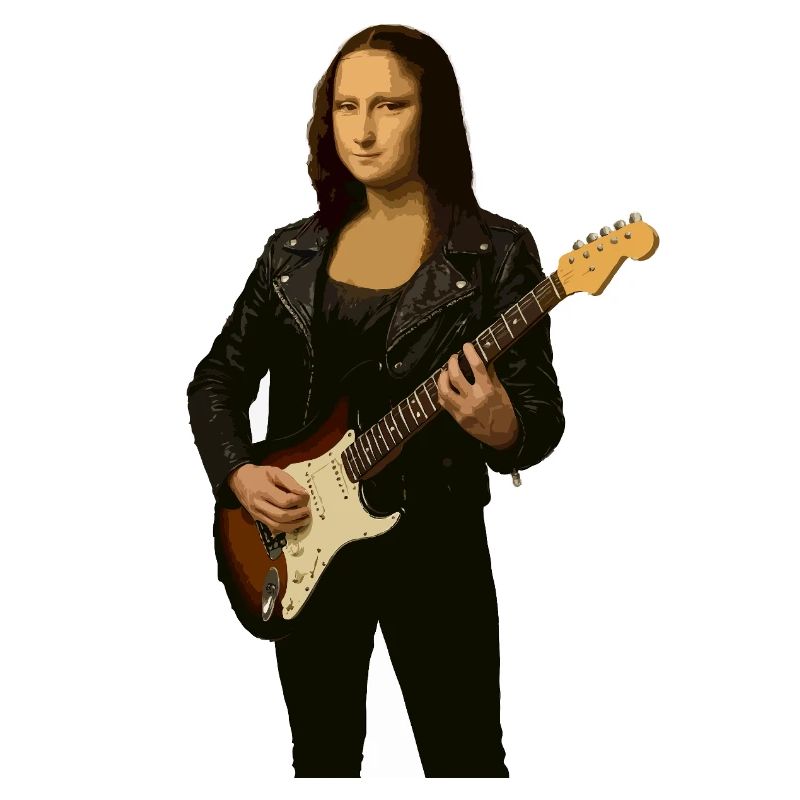 Mona Lisa rocks