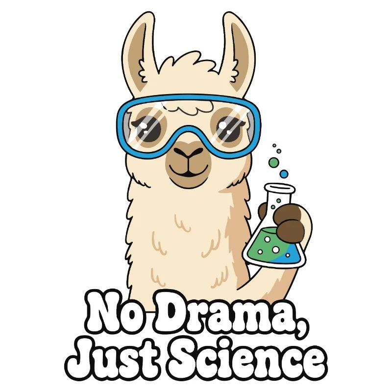 Pas de drame, juste un lama de science