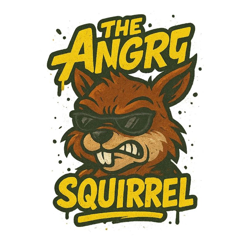 The angry squirrel