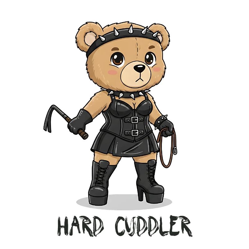 Leather Bear Hard Cuddler Outfit