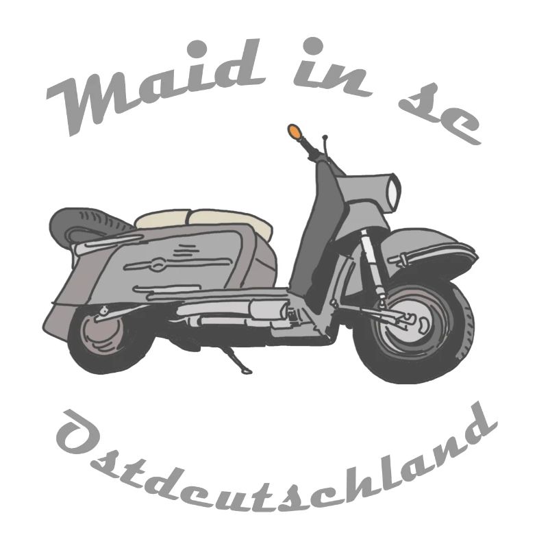 Fabriqué en RDA, scooter troll, simson, mobylette, ossi