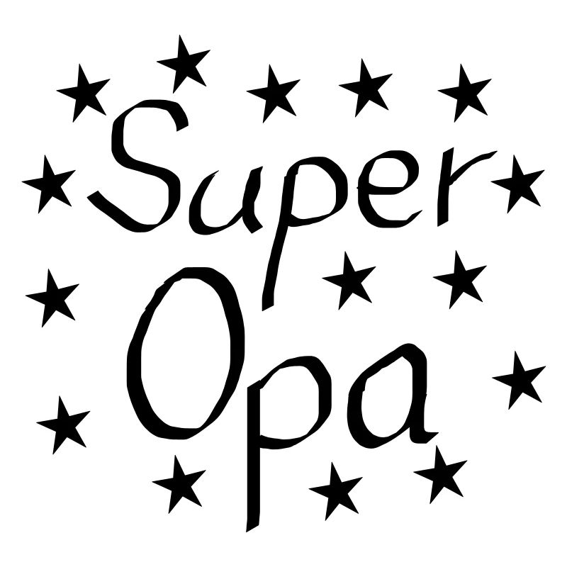 Super Opa Geschenk Geburtstag