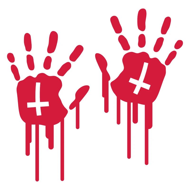 Bloody Handprints