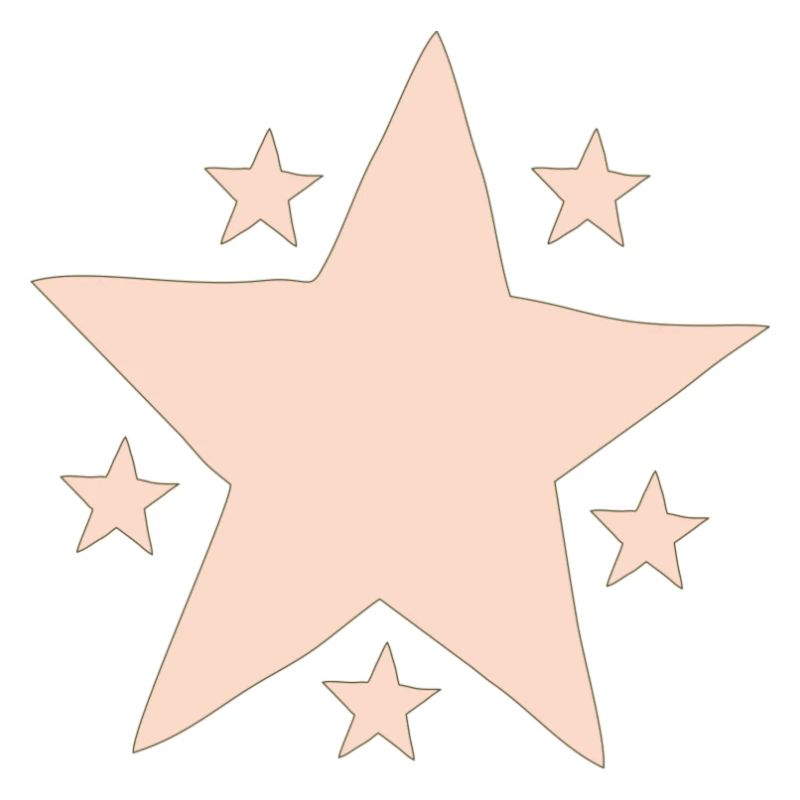 Rose étoile