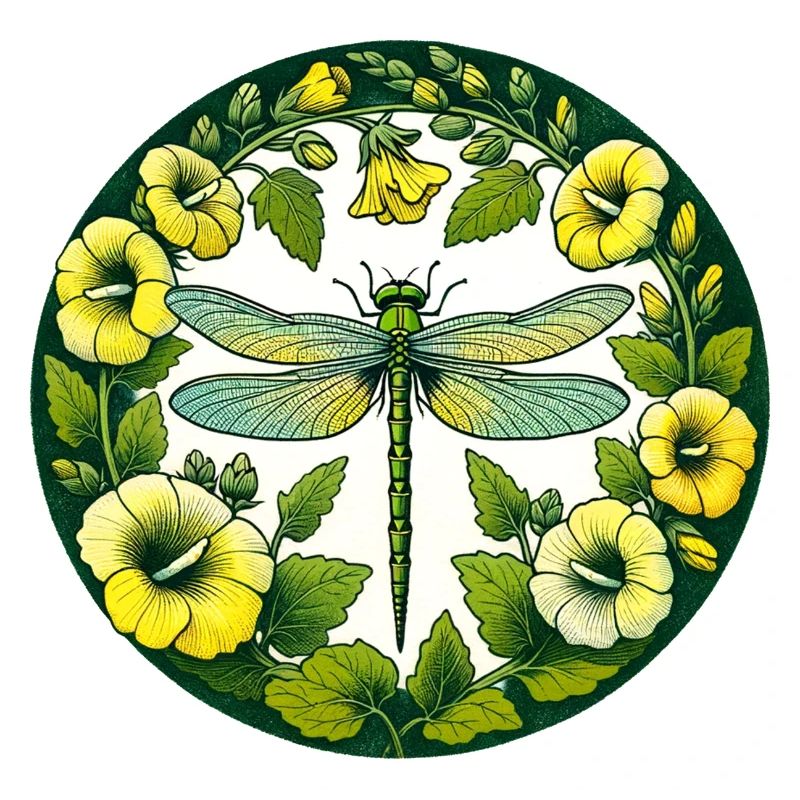 Grüne Libelle