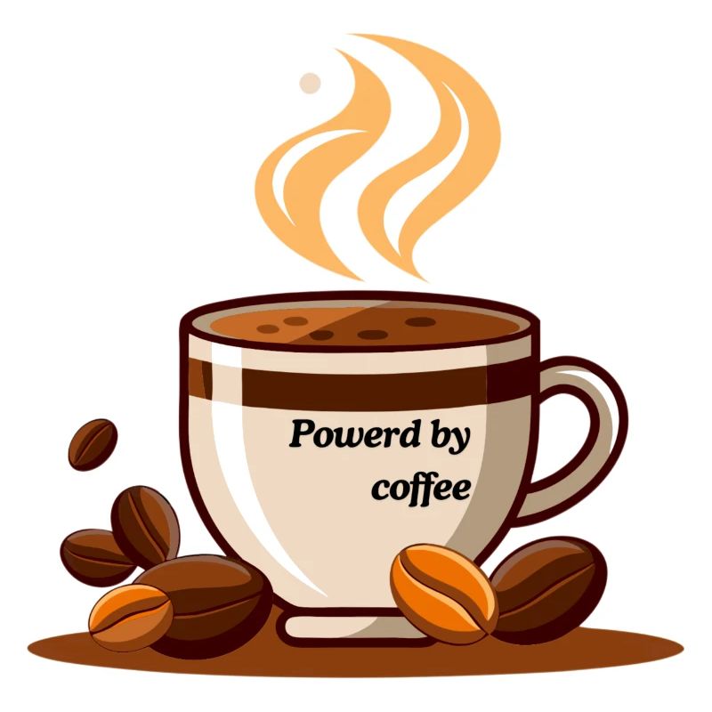 Powerd by coffee