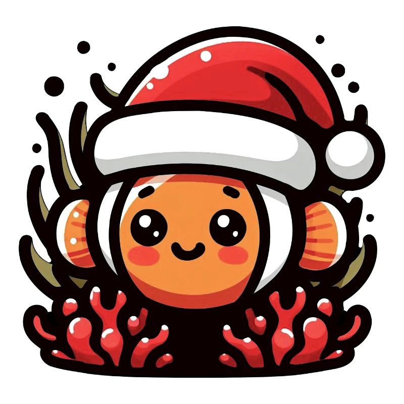 Anémone Poisson Clown Noël