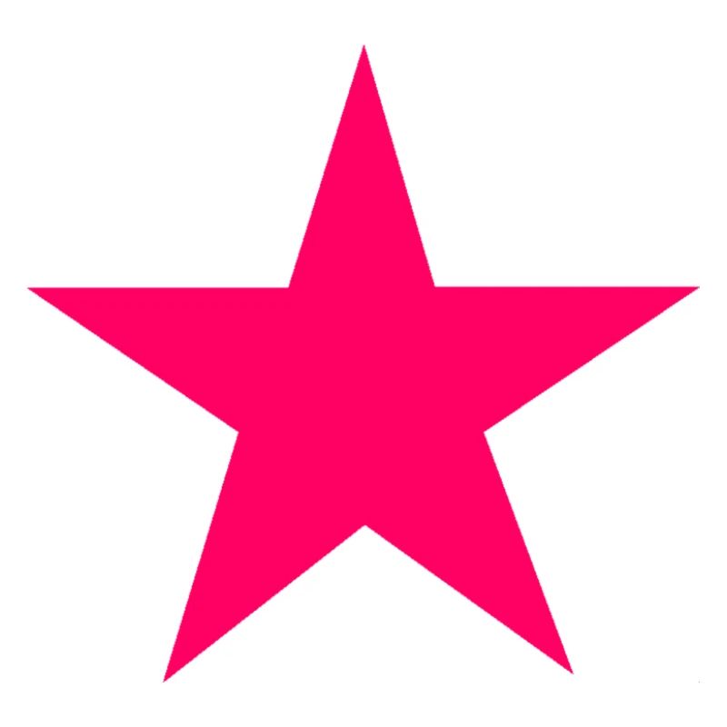 pink star