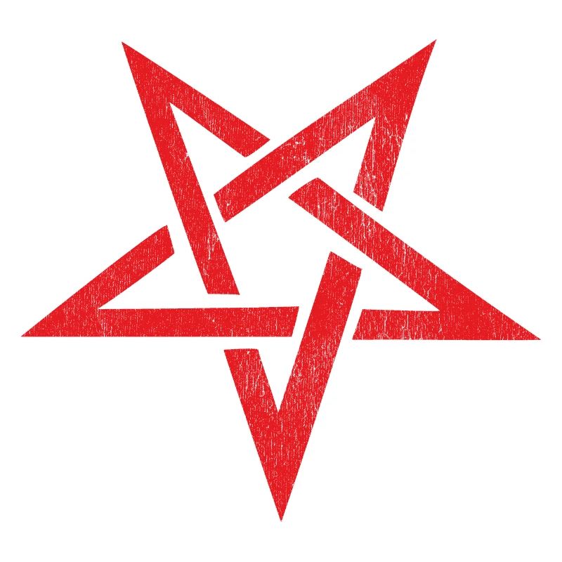 red pentagram