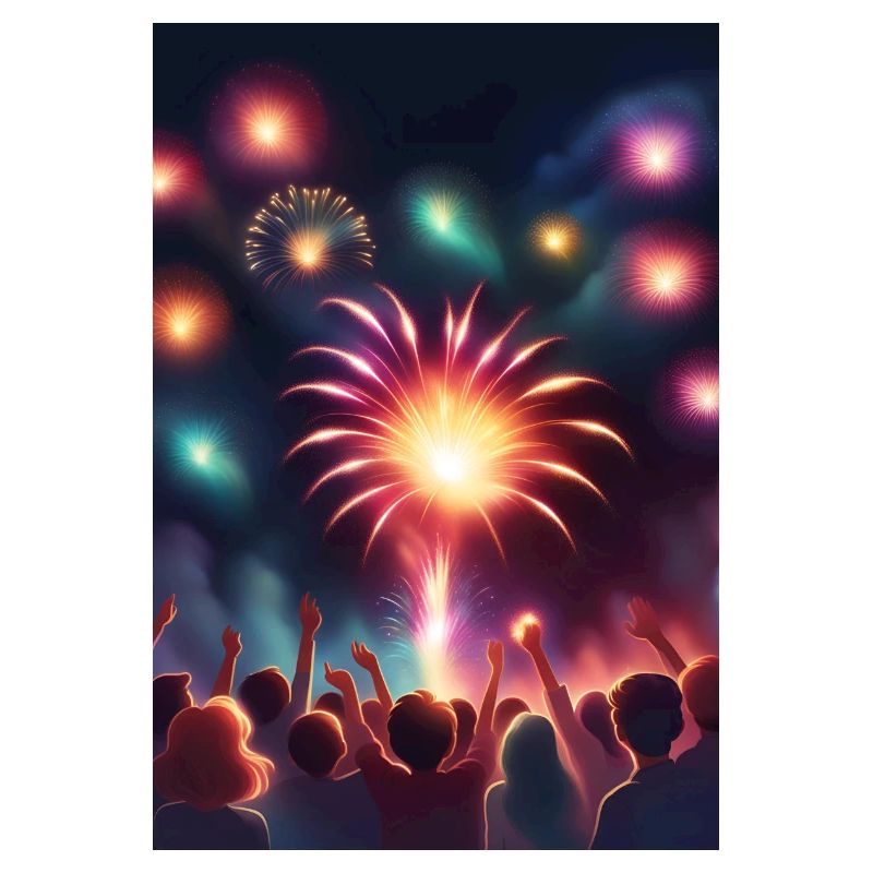 Superbe feu d’artifice