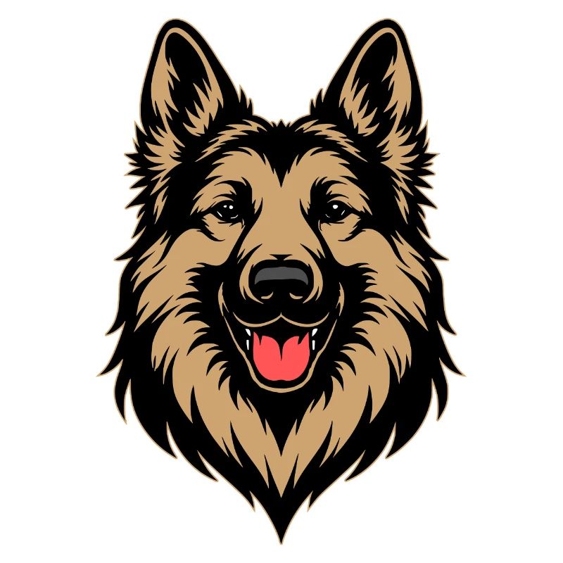 Deutscher Schäferhund Design