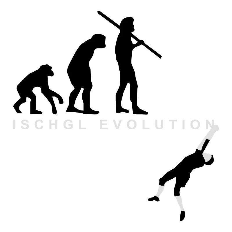Evolution Bergsteiger
