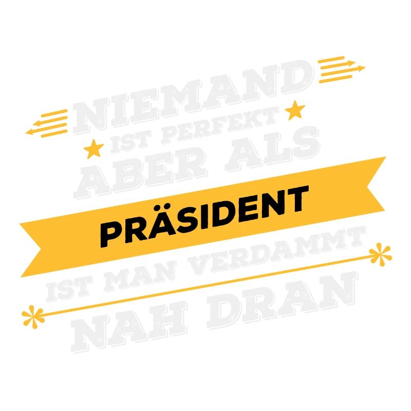 Präsident Beruf Geschenk