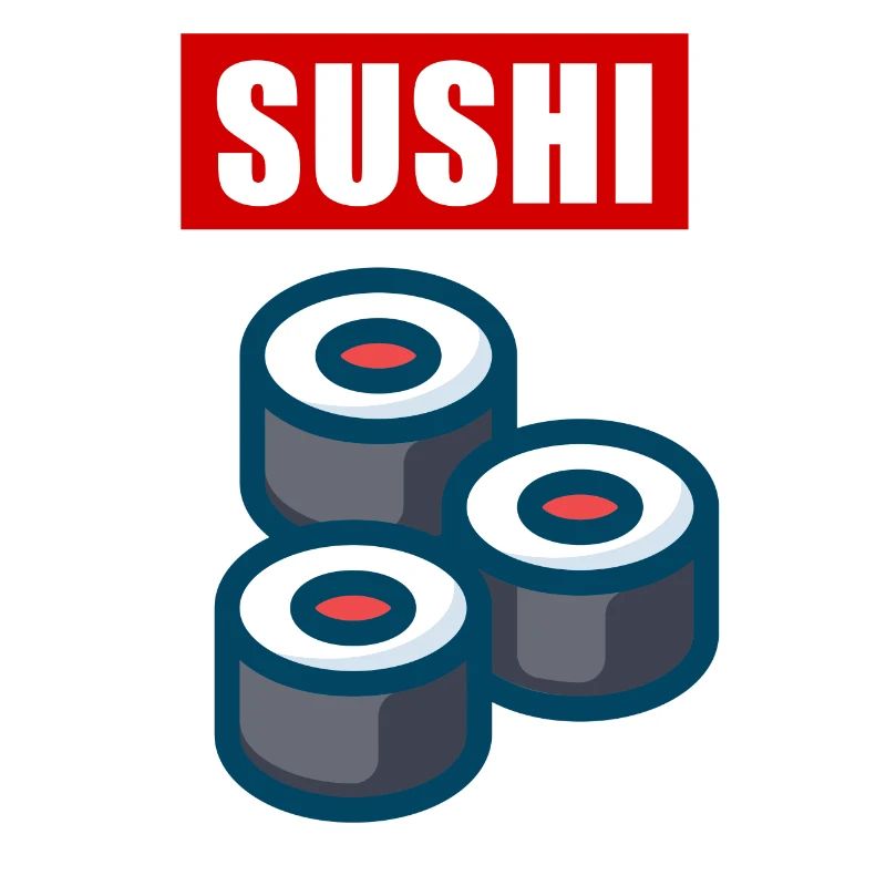 3 Sushi Rollen