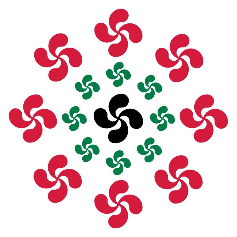 croix basque lauburu