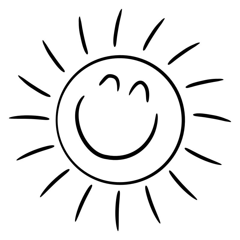 Smiling happy Sun