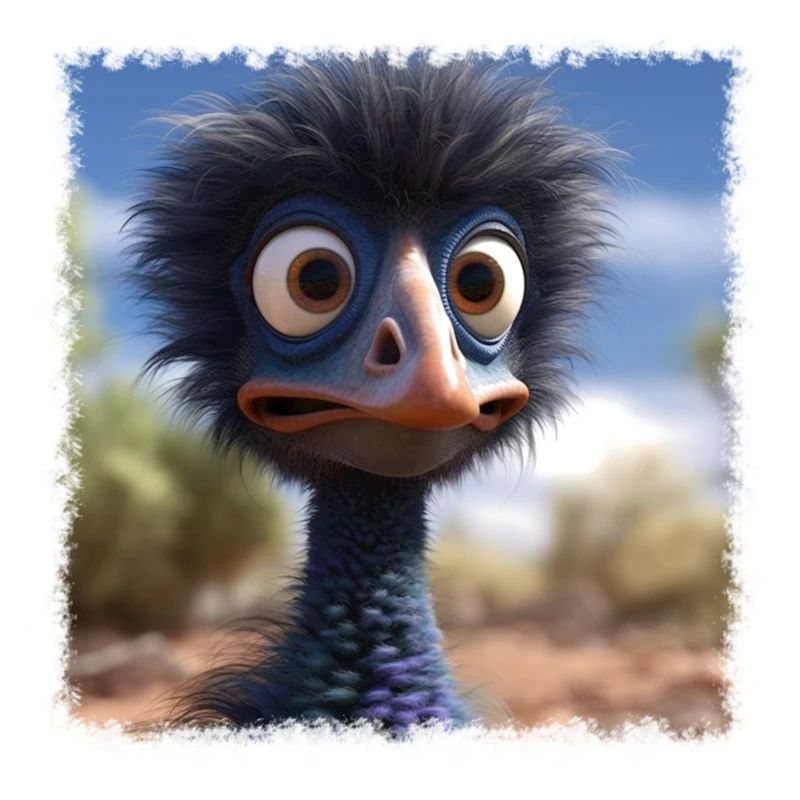crazy emu