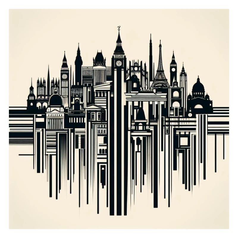 Stadtsilhouette
