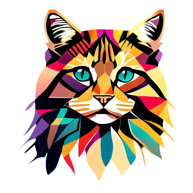 Maine Coon Chaton Chaton Propriétaire Chat Chat