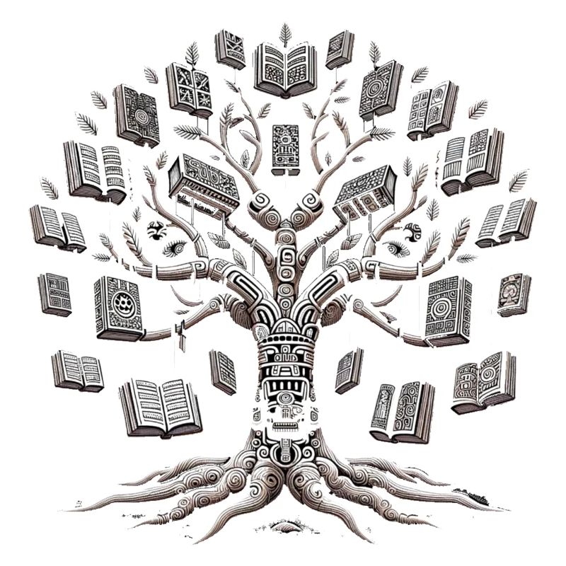 Enchanted Tree of Knowledge: book tree.