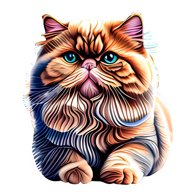 Chat persan, matou de chat, chat, chat domestique, propriétaire de chat