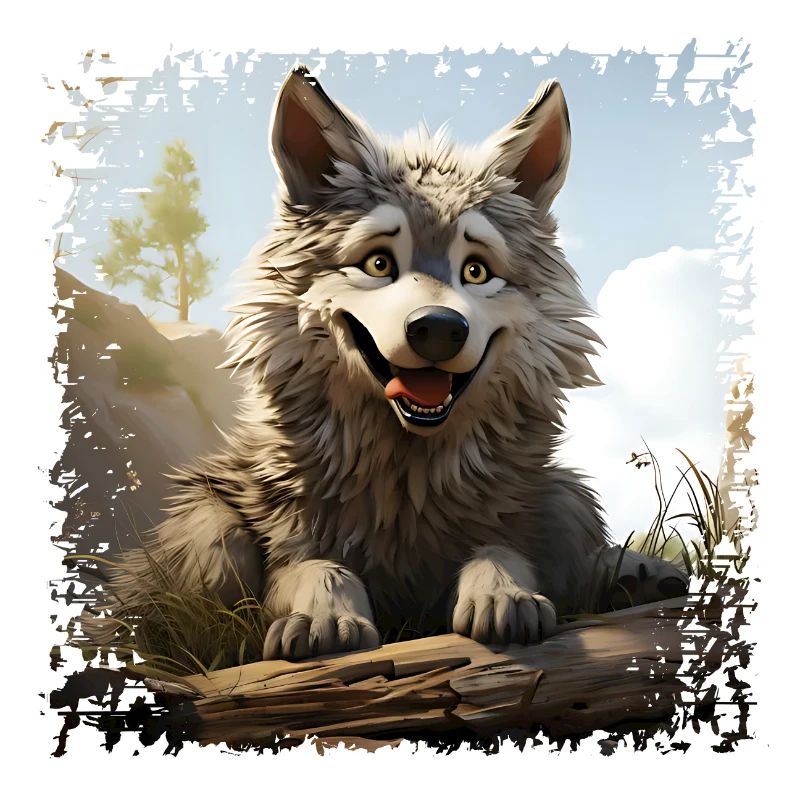 Lustiger Wolf
