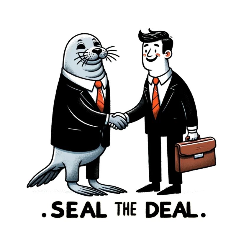 Sceller l’affaire