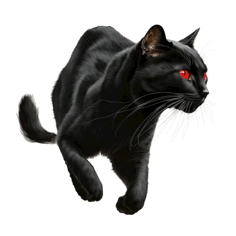 , Black Cat, Cat Picture