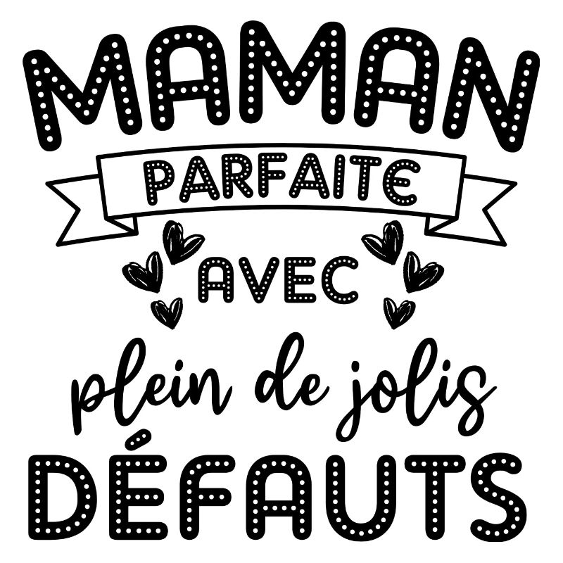 Maman parfaite avec de jolis défauts