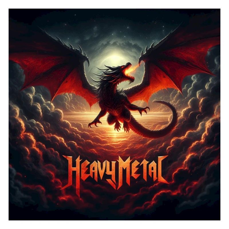 Heavy Metal Drache