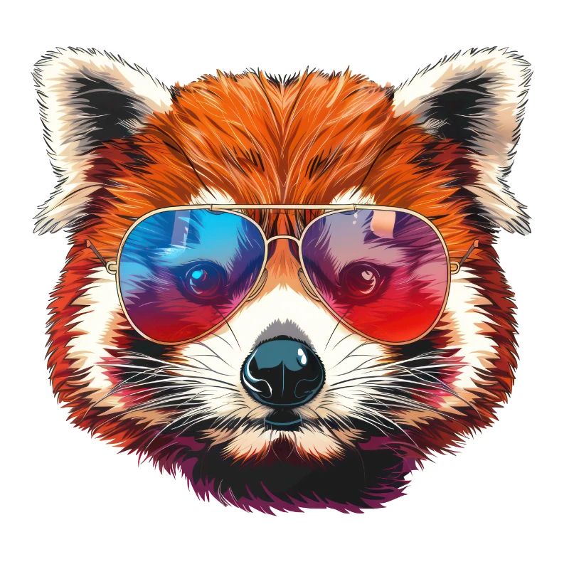 Roter Panda Kleiner Panda