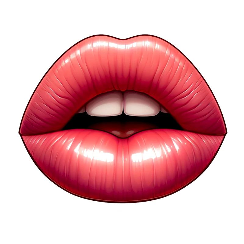 Plump lips
