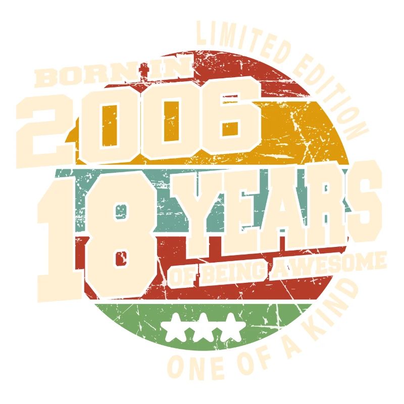 2006 Vintage Retro Classique 18 ans