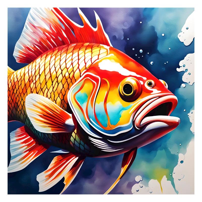 Fish colored