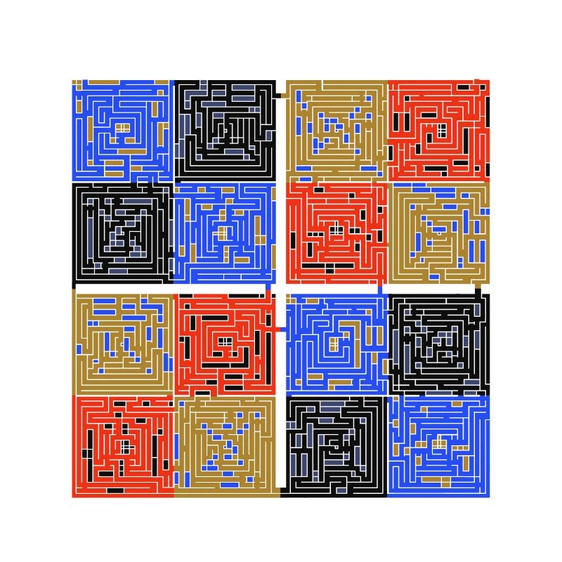 Laby Square 2 (Farbversion)