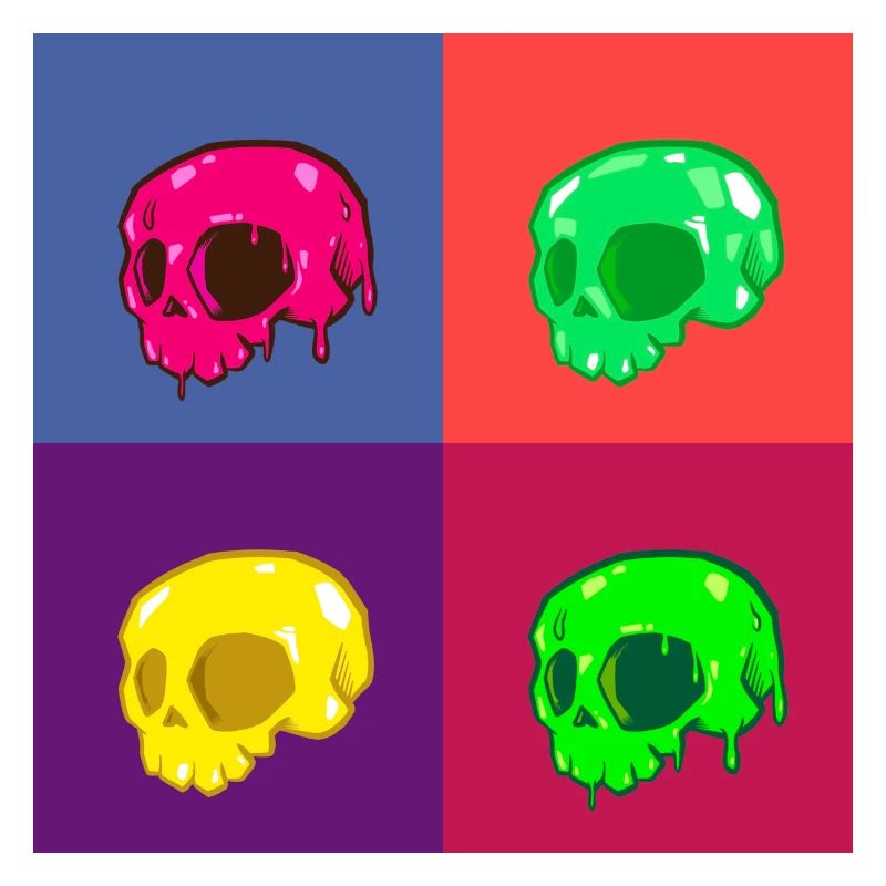 skull squares