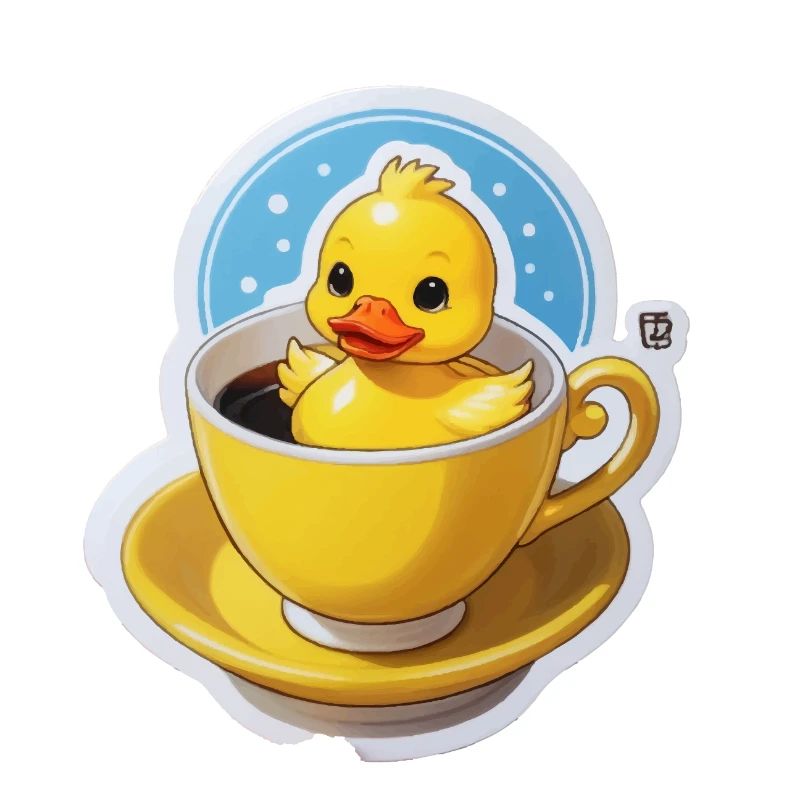 Canard au café