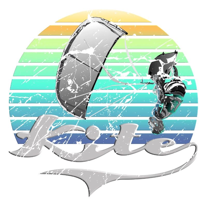 Kitesurfing Retro