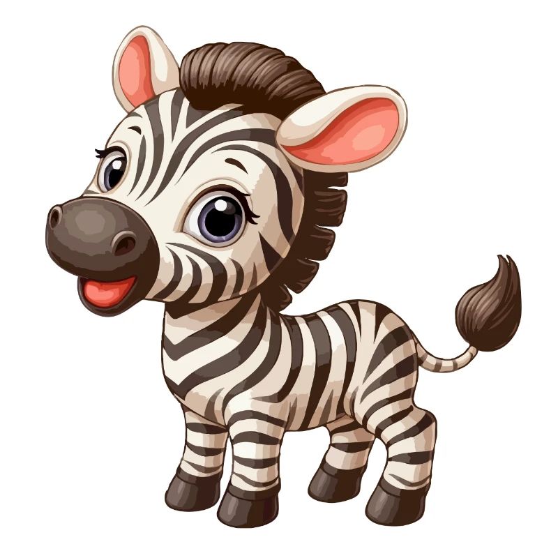 Zebra child
