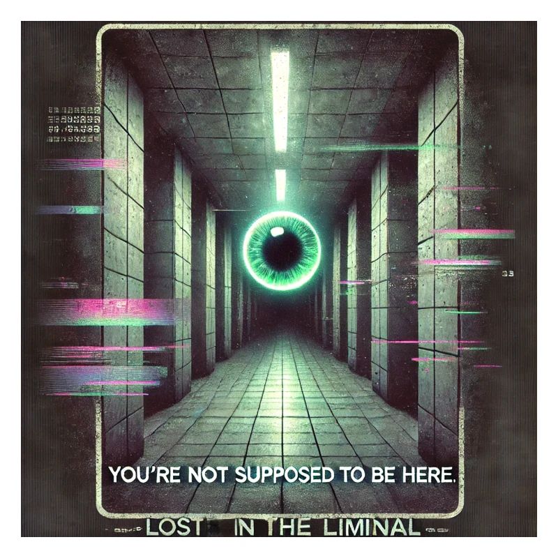 weirdcore Lost in the Liminal