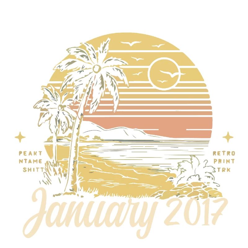 2017 Geburtstag Januar 2017 - Geschenk Januar 2017