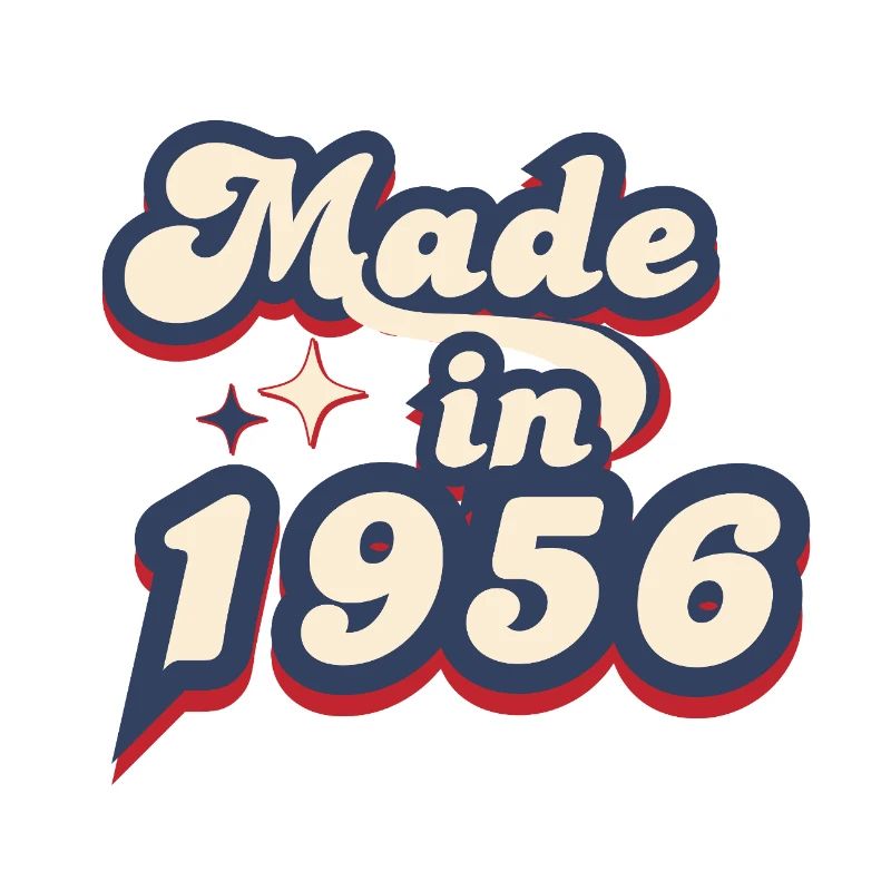 Made in 1956 retro