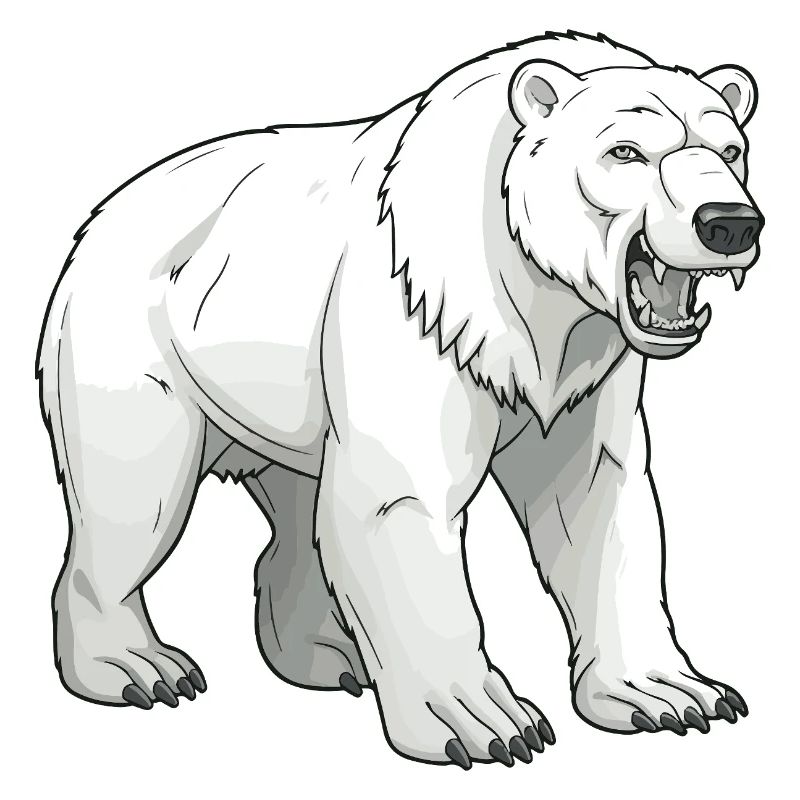 Eisbär Tier