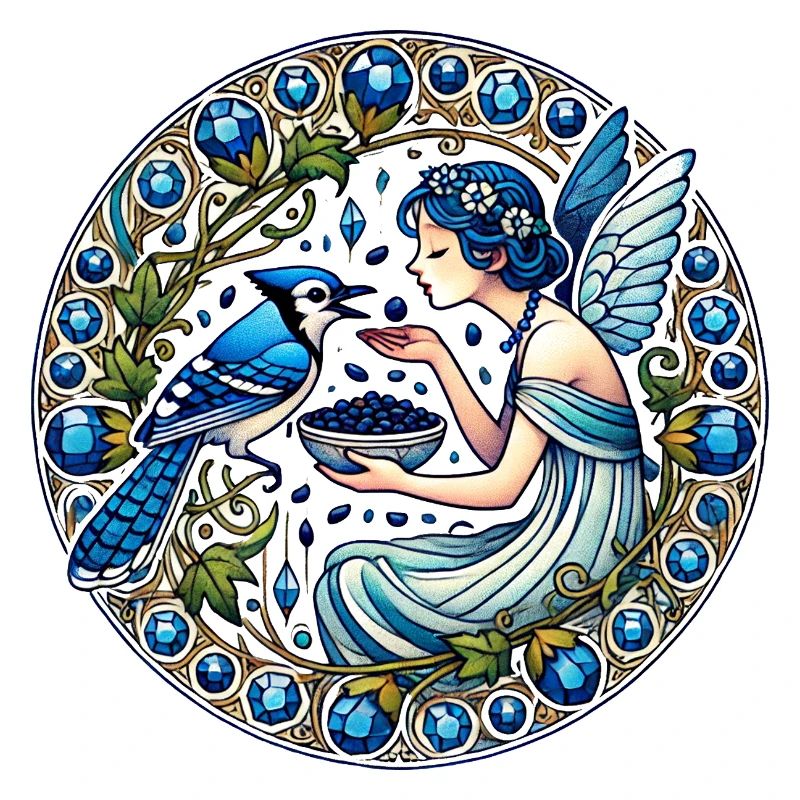 Blauhäher Fee