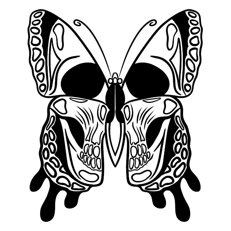 Crâne Papillon