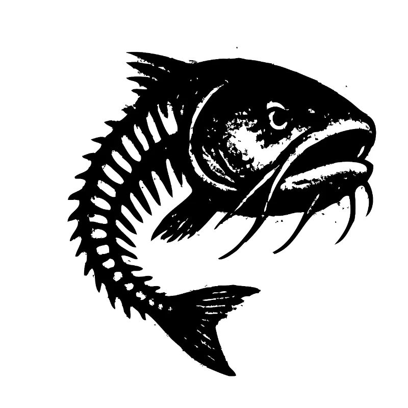 Fish bones with a bad mood