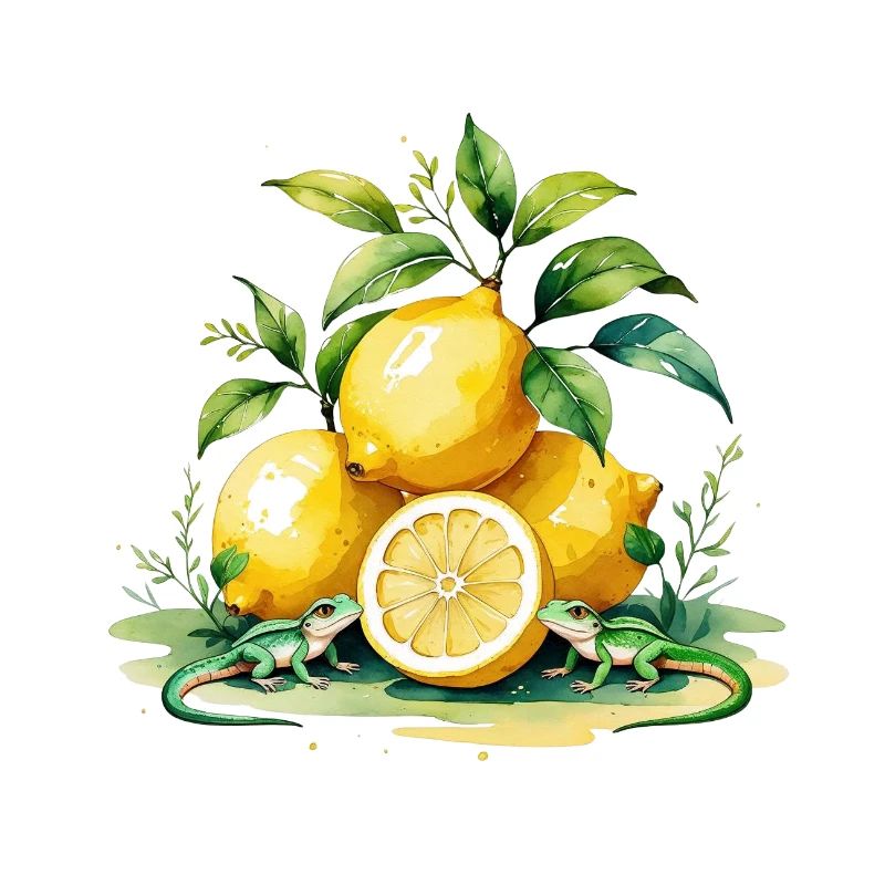 Lemons & Lizards - Fruit Meets Wilderness