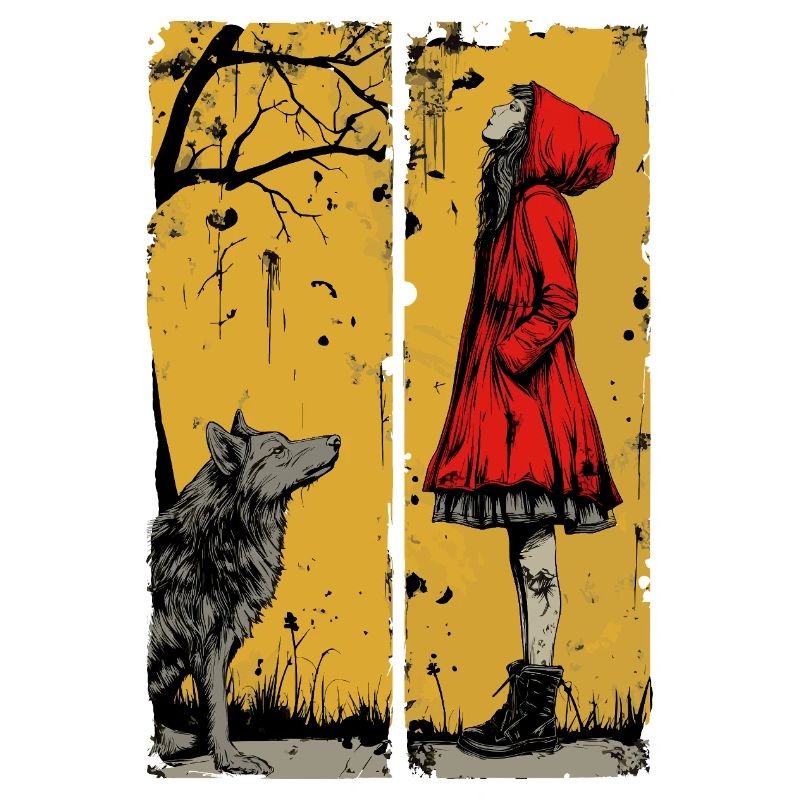 Rotkäppchen und der Wolf